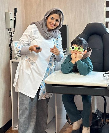 معاینه چشم کودکان تهران