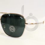 فروش عینک آفتابی فلزی مردانه AmericanOptical آمریکن اپتیکال مدل اسکای مستر فریم خلبانی