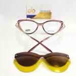 زنیت ZE6087 فریم گربه ای مدل Zenit خرید عینک کاوردار مگنتی کائوچویی زنانه