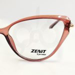 زنیت ZE6087 فریم گربه ای مدل Zenit شفاف عینک کاوردار مگنتی کائوچویی زنانه
