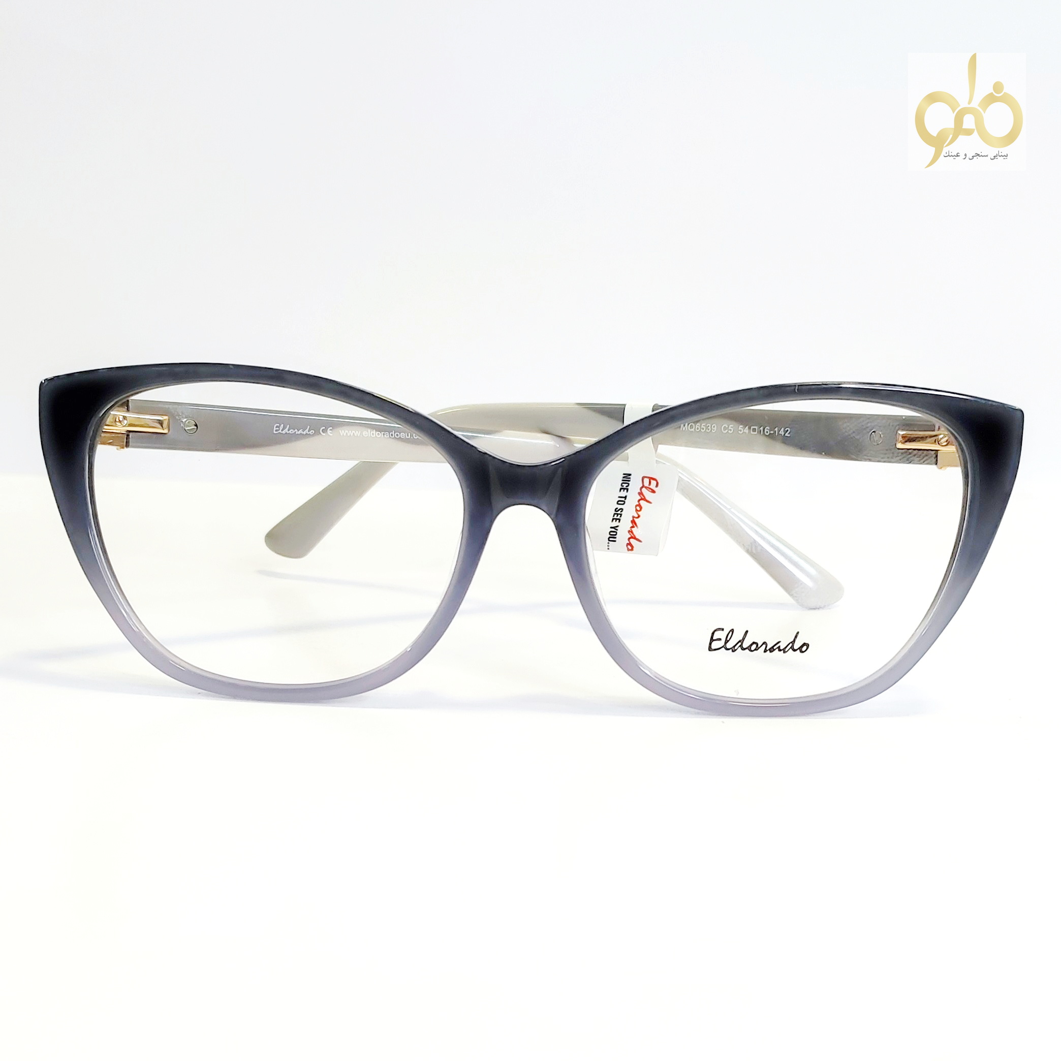 الدورادو-MQ6539-فریم گربه ای-مدل-Eldorado-ترند-عینک-کائوچویی-زنانه الدورادو MQ6539 فریم گربه ای مدل Eldorado ترند عینک کائوچویی زنانه