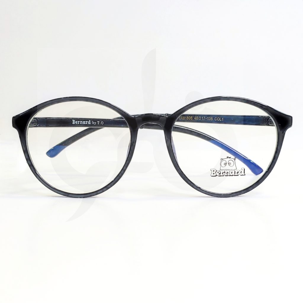 شیک عینک کائوچویی بچگانه برنارد Bernard فریم گرد گوشه دار مدل TR81806