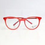 ری بن فریم گرد و گوشه دار مدل 51046 RayBan شیک عینک کائوچویی بچگانه