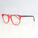 ری بن فریم گرد و گوشه دار مدل 51046 RayBan فروش عینک کائوچویی بچگانه