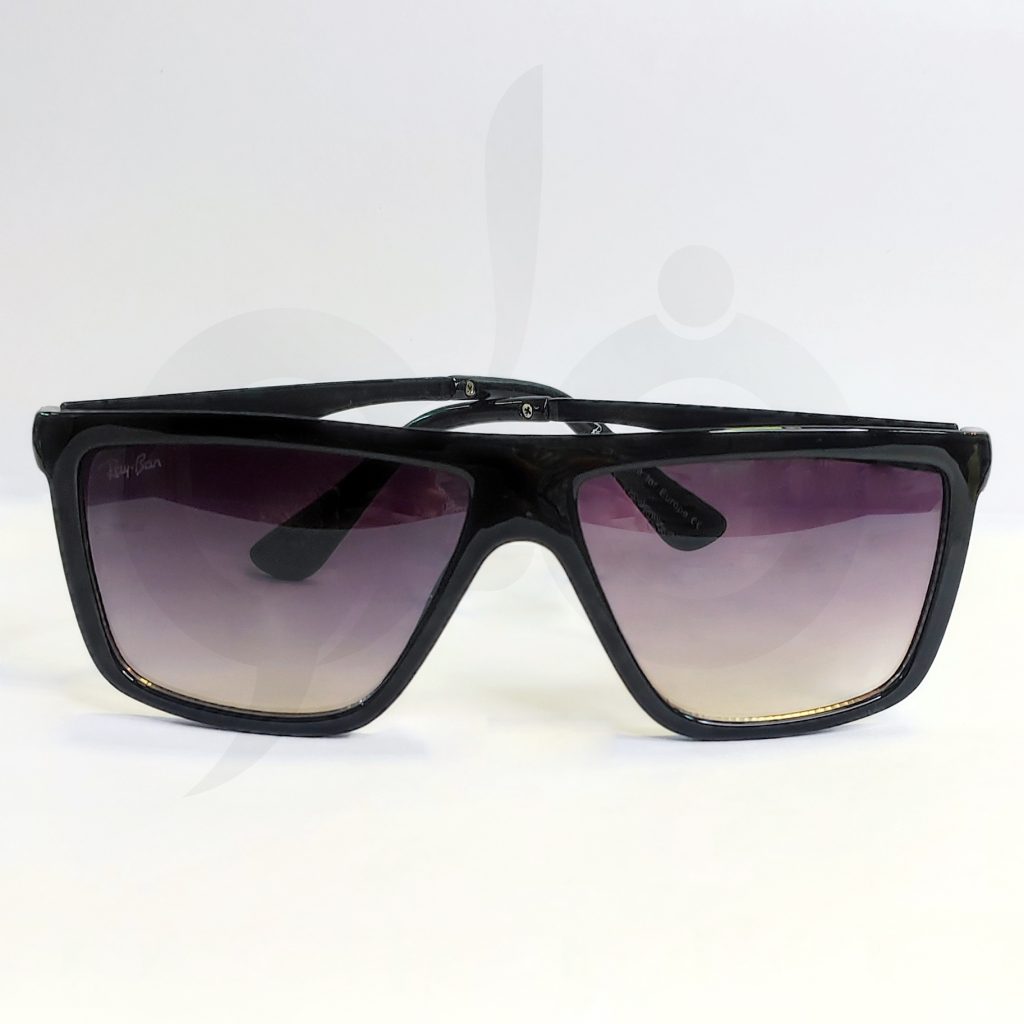 فروش عینک آفتابی کائوچویی مردانه ری بن Rayban فریم مستطیلی مدل R2503