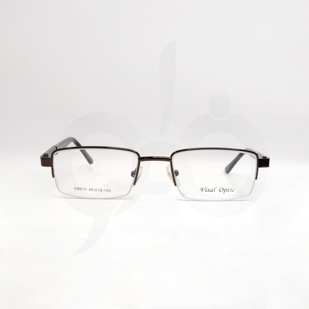 فریم مستطیلی Vi6610 مدل Visal Optic خرید عینک مطالعه مردانه ویژال اپتیک