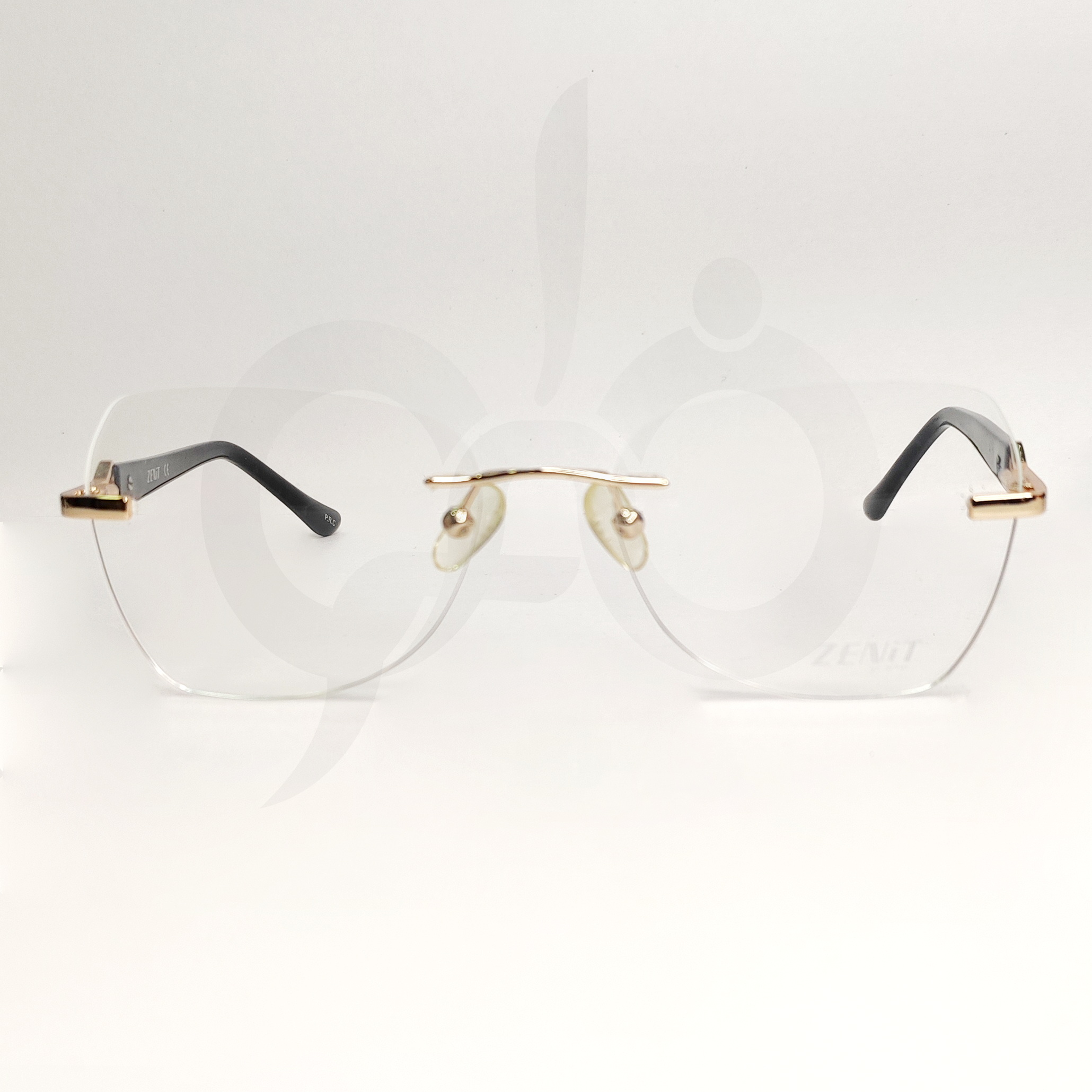 دسته-فلزی-نگین دار-ZE1568-زنیت-فریم-گربه ای-مدل-Zenit-فروش-عینک-بدون-فریم-زنانه-طبی دسته فلزی نگین دار ZE1568 زنیت فریم گربه ای مدل Zenit فروش عینک بدون فریم زنانه طبی