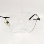 زنیت دسته فلزی نگین دار ZE673 فریم گربه ای مدل Zenit خرید عینک بدون فریم زنانه طبی